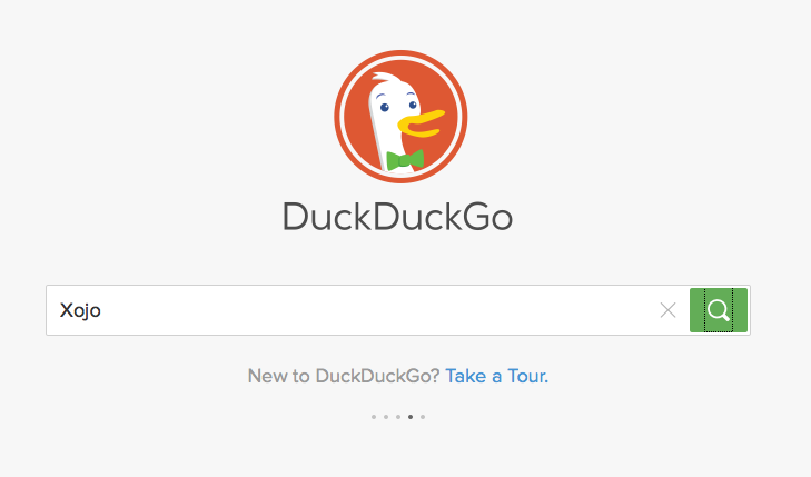 DuckDuckGo Search Xojo
