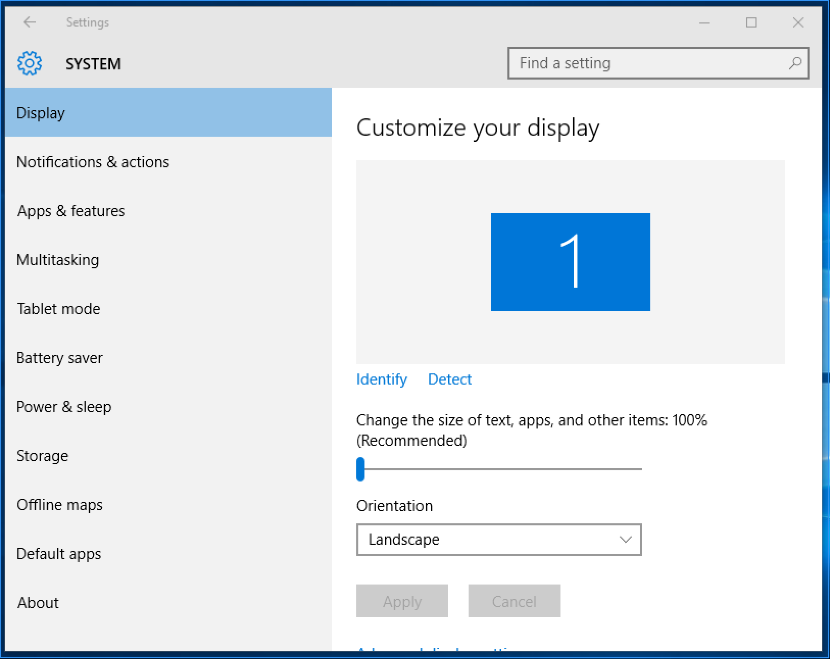 Где найти local settings windows 10