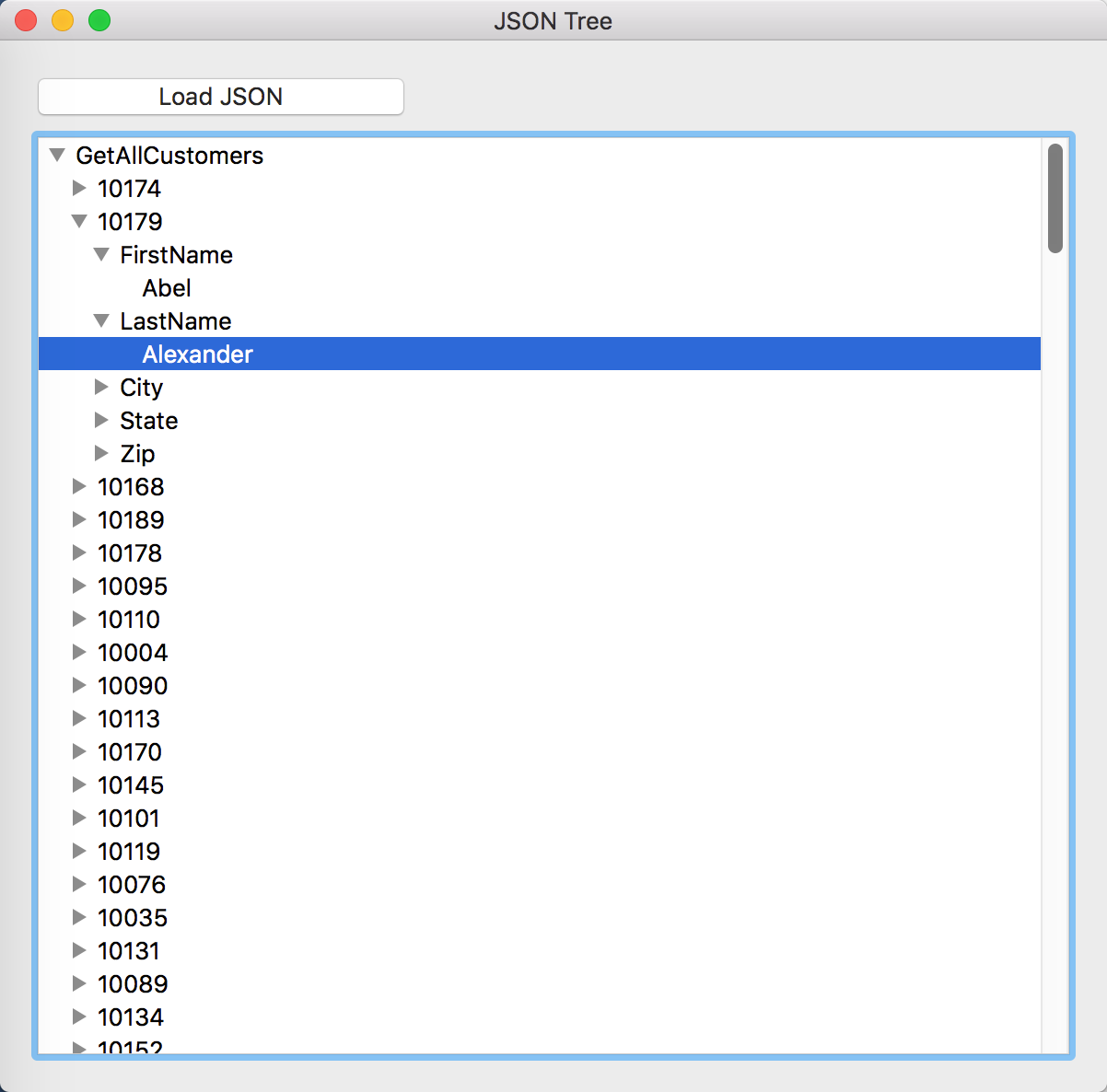 bbedit format json