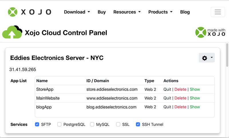 xojo remove control set members