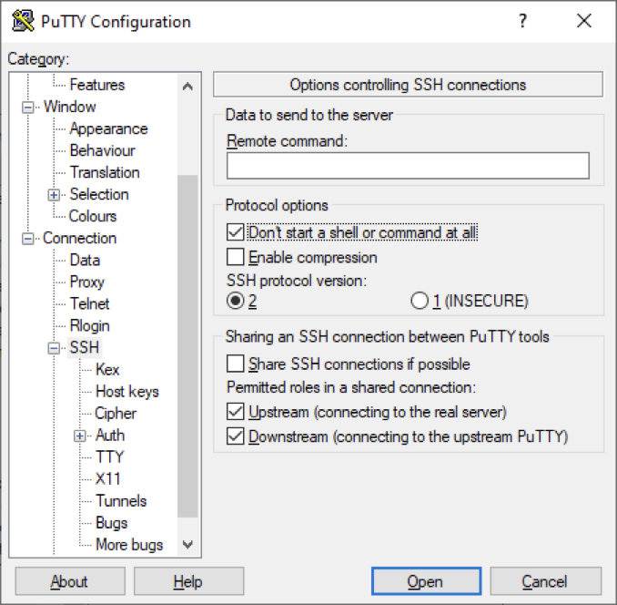 putty for windows 10