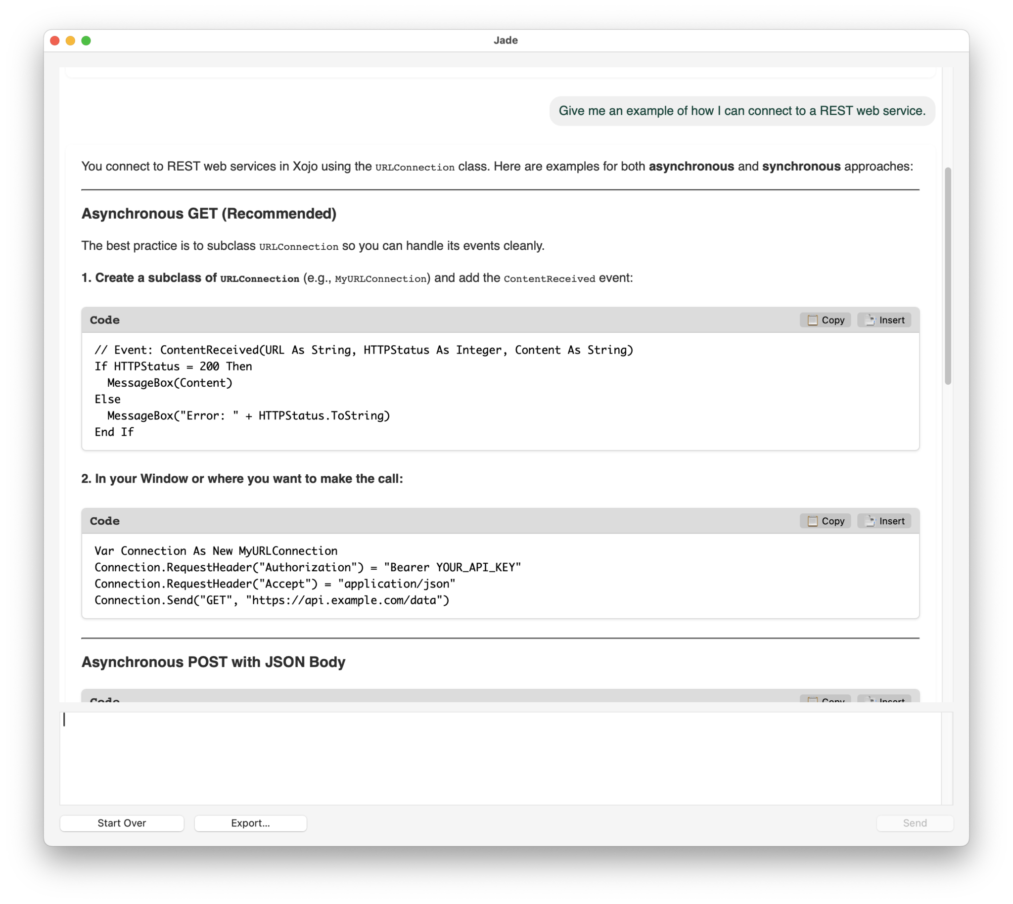 Jade Improvements – Xojo Programming Blog